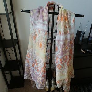 Shear vest or swim cover up